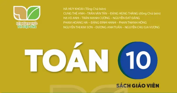 SGV Toán 10 - KNTT (pdf bản đẹp)