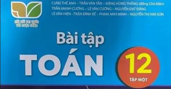 SBT Toán 12 - KNTT - Tập 1 (pdf)